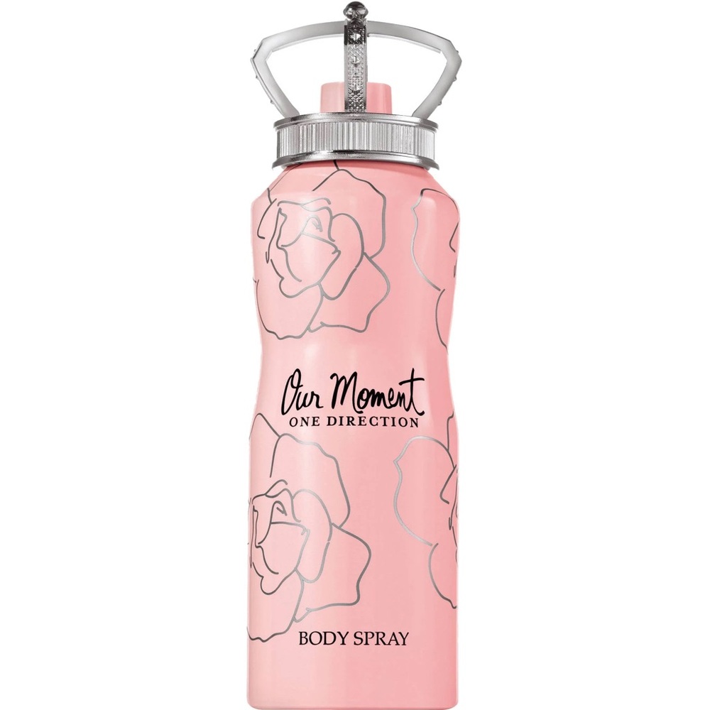 One Direction Our Moment Body Spray 4.5 oz Women Pink Floral Design